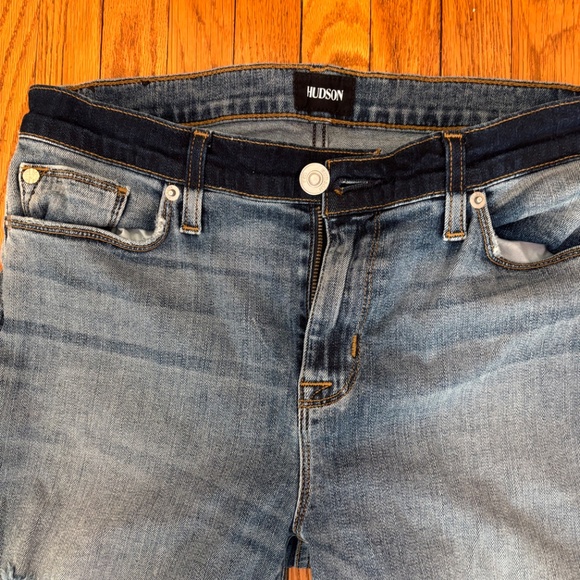 Hudson Nico Midrise Crop Super Skinny Jeans - Picture 2 of 4